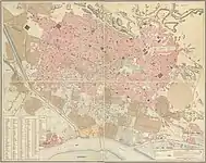 Stadtplan von 1874