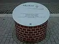 Merkur auf dem Simeonsplatz (Wegstrecken km 0,058)
