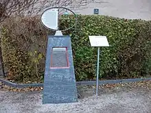Station „Erde“ der Planetenwege Vogtland am Rittergut