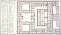 „Casa de Moneda“, Zeichnung von Agustín Caballero, 1800. Generalarchiv von Indien, Sevilla