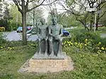 Plastik „Vater und Sohn“1994