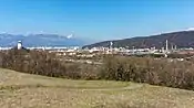 Gelände der chemischen Industrie