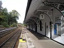 Bahnhof Dunkeld and Birnam im Jahre 2014