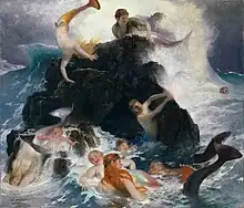 Spiel der Najaden, 1886, Kunstmuseum Basel