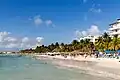 Die Insel Mujeres ist bekannt für ihre Strände
