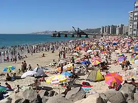 Strand von Viña del Mar