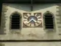 Uhr am Turm