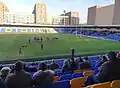 Vor einem Spiel der London Broncos im Januar 2022