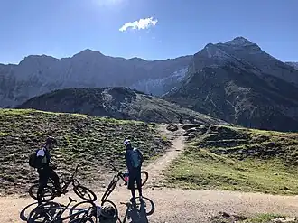 Plumssattel mit Blick zur Bettlerkarspitze