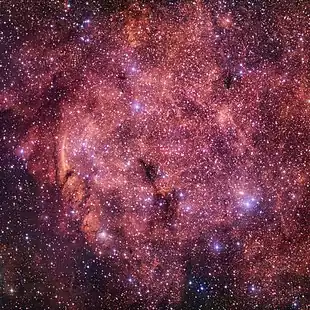 Aufnahme mithilfe des VLT Survey Telescope