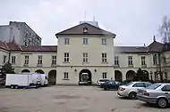 Der Innenhof im Jahr 2010 Richtung Süden