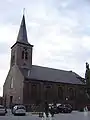 Dorfplatz mit St. Lambertkirche