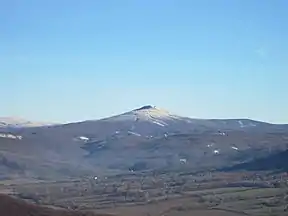 Der Berg Vihorlat im Winter
