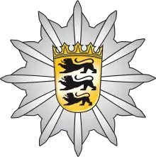 Polizeistern Baden-Württemberg