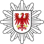 Aktueller Polizeistern der Polizei Brandenburg