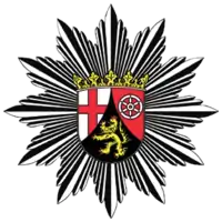 Aktueller Polizeistern der Polizei Rheinland-Pfalz