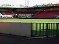 Blick über das Spielfeld (April 2010)