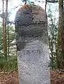 Gedenkstein mit der Inschrift „Leopoldshöhe 1864“