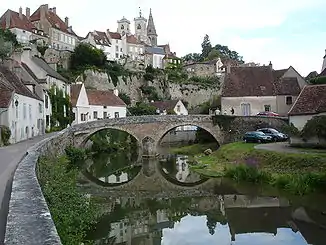 Der Pont Pinard von Westen