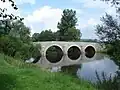 historische Maas-Brücke bei Frebécourt