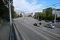 Anfang der Strasse bei der Brücke Pont de Saint-Georges