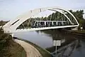 Straßenbahnbrücke über die Schelde