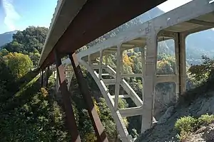 Pont de Gueuroz (neue Brücke)