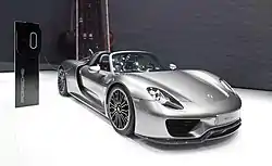 Der 918 Spyder auf der IAA 2013 in Frankfurt