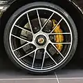 Rad des Turbo S mit Zentralverschluss