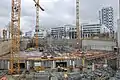 Baufortschritt im Januar 2021