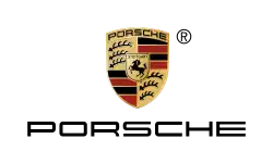 Emblem der Porsche AG (Markenzeichen)
