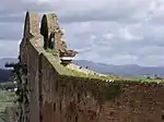 Die Porta Camollia als Teil der Stadtmauern von Siena