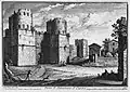 Radierung von Giuseppe Vasi um 1750