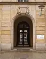 Portal in der Dresdner Altstadt (Weiße Gasse), Sandstein Typ Posta