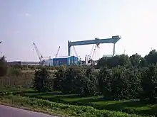 Portalkran der Sietas-Werft