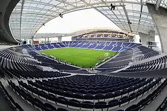 Blick in den Innenraum des Estádio do Dragão (2011)