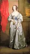 Anthonis van Dyck: Elizabeth Howard, 1st Countess of Peterborough, ca. 1638