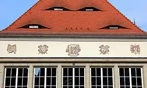 Porzellanbildwand am Stadttheater Meißen
