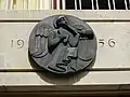 Posaune blasender Engel, Bronze, 1956, Hochschule für Musik FHNW, Musik-Akademie Basel