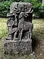 Kleindenkmal Hubertusfels (Vorderseite)