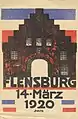 Plakat: Flensburg, 14. März 1920