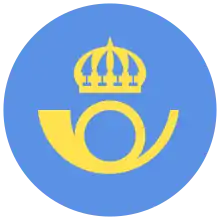 Posthorn der königlich Schwedischen Post, siehe auch Postgeschichte Schwedens