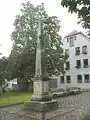 Postmeilensäule Freiberg, Meißner Gasse