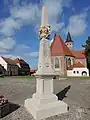 Distanzsäule in Baruth/Mark