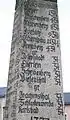 Postmeilensäule in Zwönitz