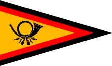 Postsignalflagge für Seeschiffe