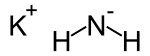 Strukturformel von Kaliumamid