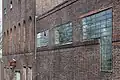Historische Fenster an Sud- und Kesselhaus vor der Sanierung (2013).