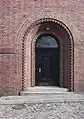 Historisches Portal am Direktorenhaus vor der Sanierung (2013).