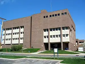 Das Pottawattamie County Courthouse in Council Bluffs